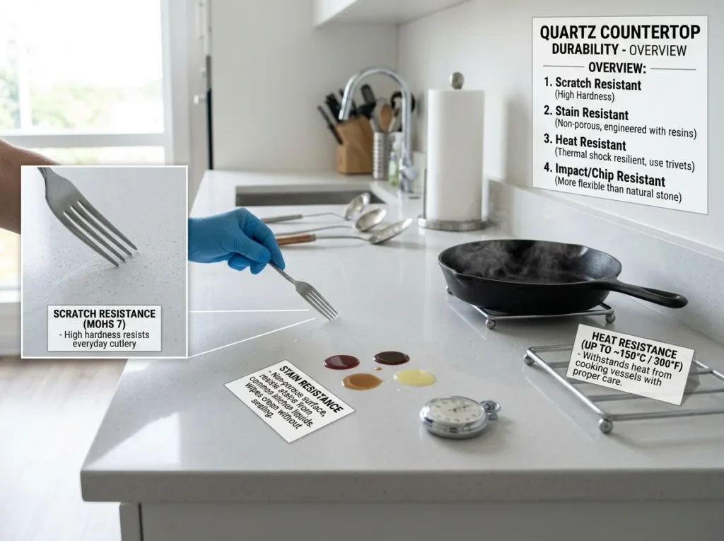 Quartz Countertop Durability What It Really Means