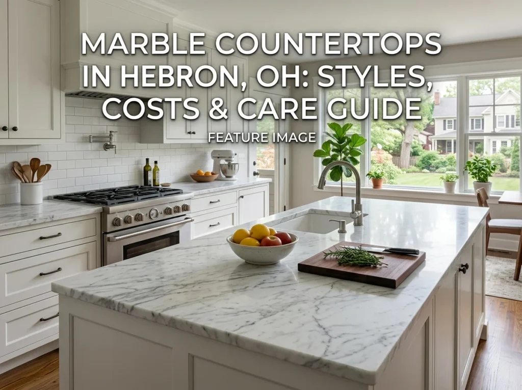 Marble Countertops in Hebron, OH: Styles, Costs & Care Guide