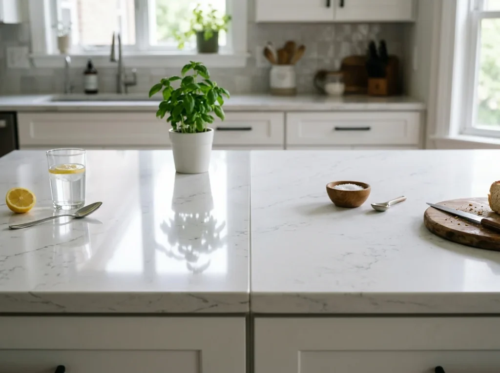 Should You Choose Polished or Matte Quartz?