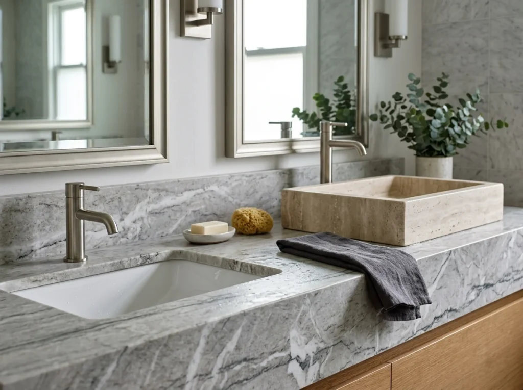 Which Sink Works Best With a Stone Vanity Top?
