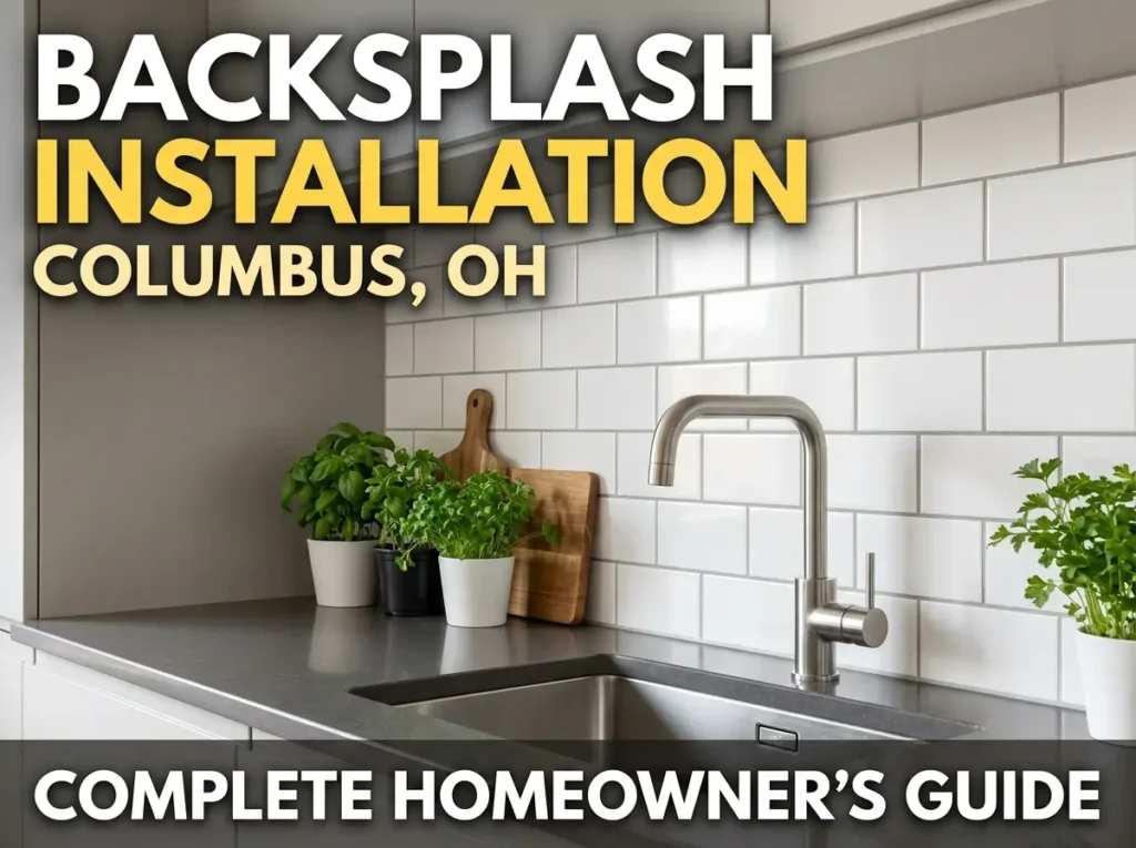 Backsplash Installation in Columbus OH Complete Homeowners Guide