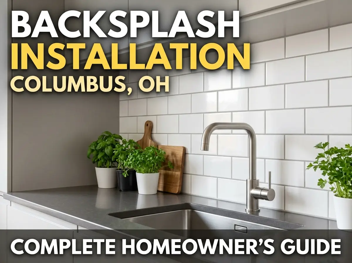 Backsplash Installation in Columbus, OH: Complete Homeowner’s Guide