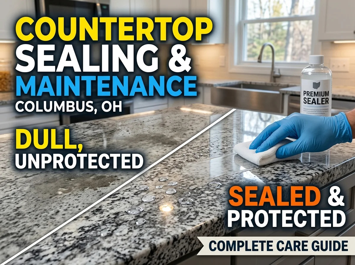 Countertop Sealing & Maintenance in Columbus, OH: Complete Care Guide