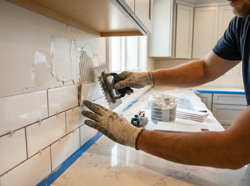 What Is the Backsplash Installation Process