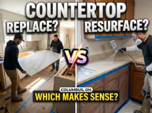 Countertop Replacement vs. Resurfacing in Columbus, OH Which Option Makes Sense